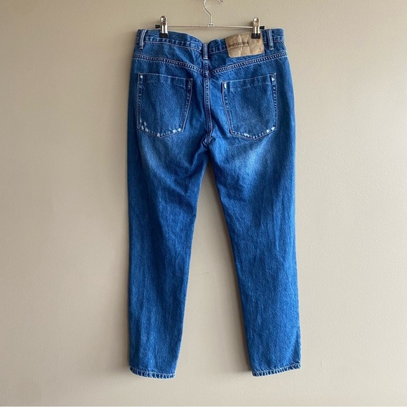 ONE TEASPOON Ciao Blue Awesome Baggies Straight Leg Jeans Size 27 - Picture 4 of 16